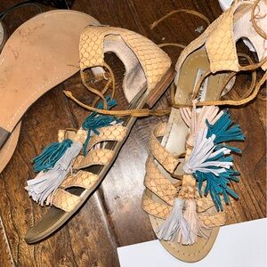 Steve Madden | Tassel Sandals | Sz 9